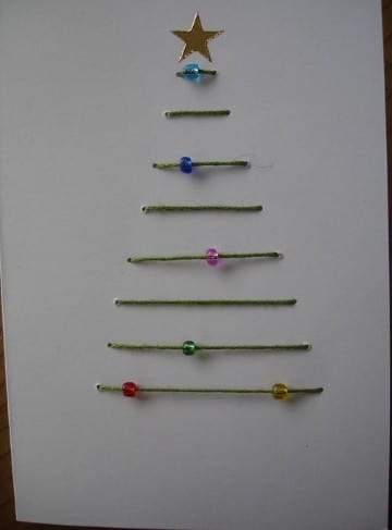 tarjetas para navidad hechas a mano como hacer