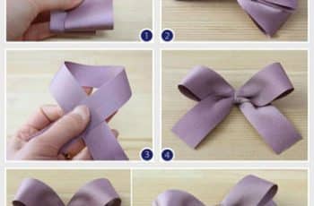 Como hacer lazos de raso sencillos y faciles para regalos