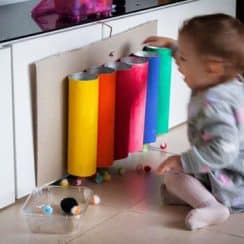 Como hacer juguetes caseros para bebes didacticos reciclados