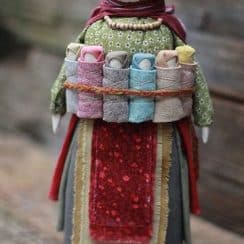 Moldes y patrones de muñecas rusas de trapo y tela