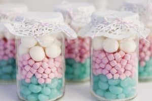 frascos de compotas decorados para dulces