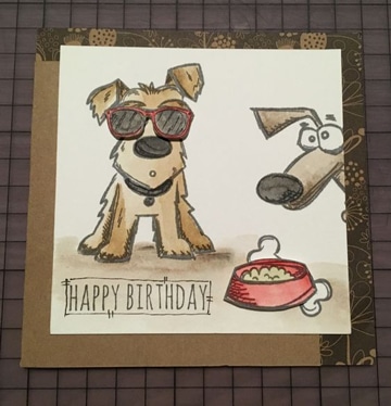 tarjetas de cumpleaños con perros ideas