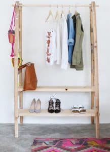 Hoy puedes aprender como hacer un closet reciclado