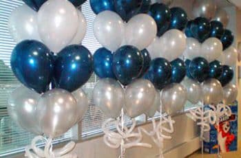 Prueba estas opciones de decoracion con globos para hombres