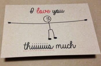 Usa estos dibujos para una carta de amor especial