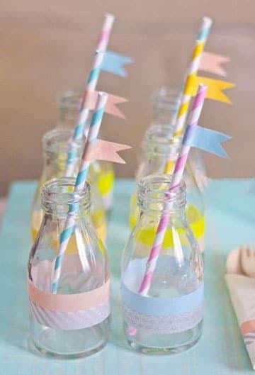 frascos decorados para cumpleaños juveniles