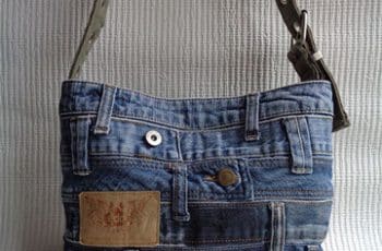 Anímate con estas estilosas carteras de jeans hechas a mano