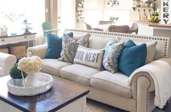Decora tu sala con estos cojines modernos para sofas