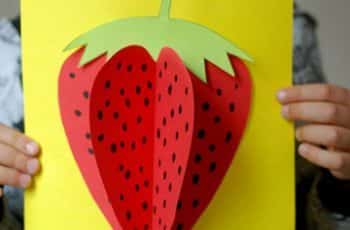 Te mostramos como hacer frutas de papel para decoración