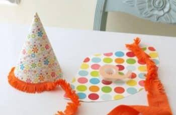 Utiliza estos sencillos moldes para gorros de cumpleaños