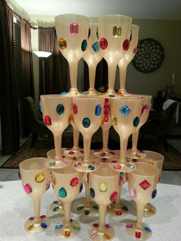 copas de plastico para fiestas de cumpleaños