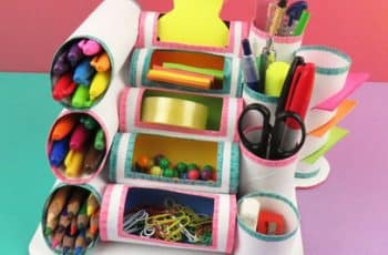 Mira estos útiles organizadores de carton para accesorios