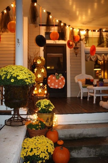 casas decoradas para halloween lindas