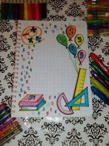 5 Decoraciones Para Portadas De Cuadernos Para Tus Niños