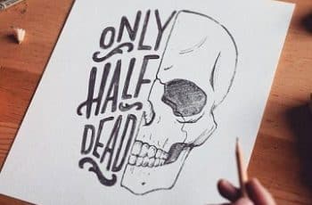 Imprime estos dibujos de dia de muertos faciles y autenticos