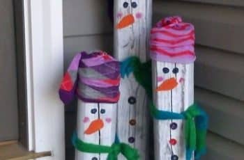 Haz lindos adornos navideños de madera para tus espacios
