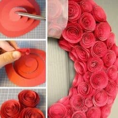 Todos pueden aprender como hacer rosas de cartulina hermosas