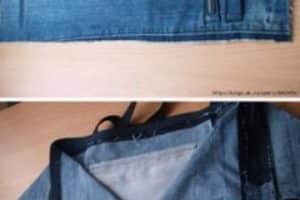 bolsos de jeans artesanales paso a paso