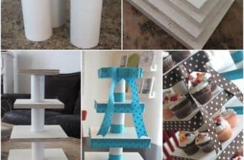 Observa fotos y aprende como hacer bases para mesa de dulces