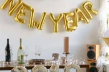 La decoracion fiesta fin de año en casa sorprendente y facil
