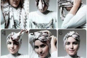 como hacer un turbante arabe pañuelo
