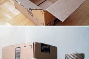 cajas de carton decoradas paso a paso utiles para el hogar