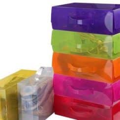 Ideas para organizar con cajas transparentes para zapatos