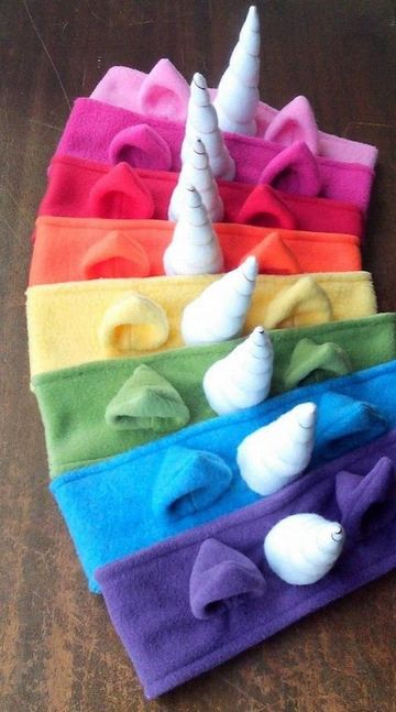 manualidades con tela polar bandana para niñas