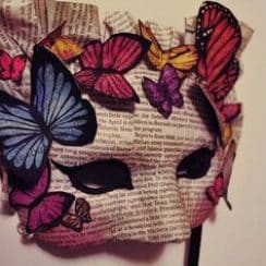 Diseños originales de mascaras de papel periodico