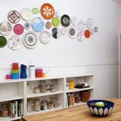 Originales y modernos platos decorativos de pared
