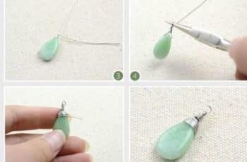 Sencillos pasos de como hacer aretes de bisuteria