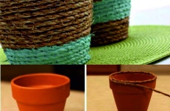 Ideas de como hacer macetas decoradas hermosas
