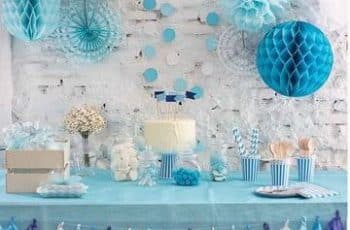 Una colorida decoracion fiestas patrias argentinas