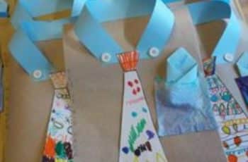 Imagenes de corbatas de papel para decoración y regalos