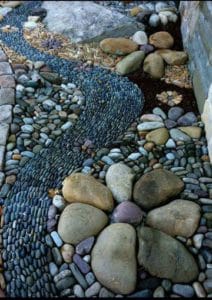 piedras para decorar jardines sin pintar