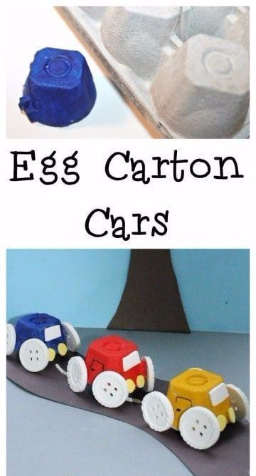 manualidades con carton de huevo para niños