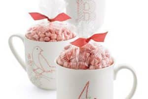 tazas decoradas con dulces personalizadas