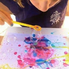 Divertidas ideas de actividades de pintura para niños