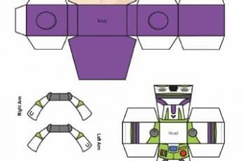 Figuras de papel para armar y divertirse con los niños