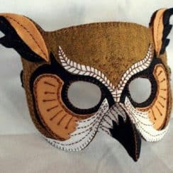 Preciosas mascaras de aves para niños y sus disfraces