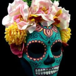 Grandiosas mascaras de dia de muertos mexicanas y para niños