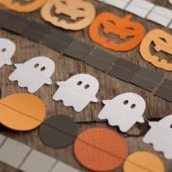 Divertidos y curiosos fantasmas de papel para halloween