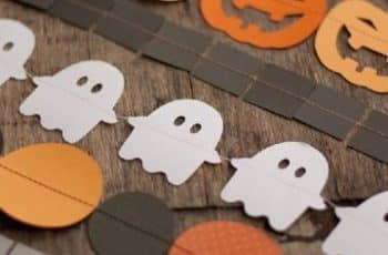 Divertidos y curiosos fantasmas de papel para halloween
