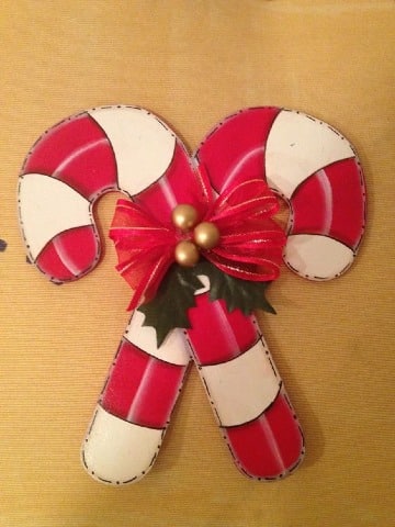 Imagenes de bastones navideños decorativos para diciembre