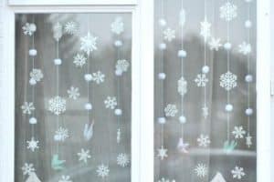 economicas ideas para decorar ventanas en navidad