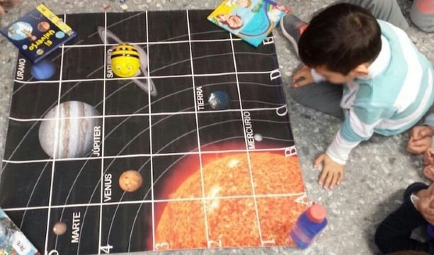 sistema planetario para niños divertido