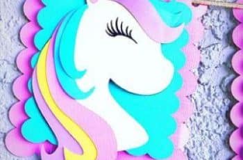 5 trucos sencillos de como hacer un unicornio de papel