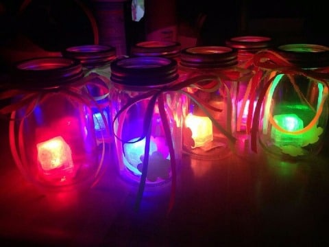 como hacer luces de neon faciles