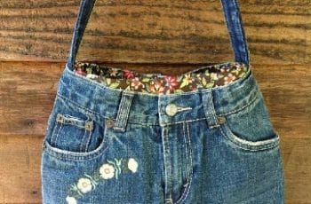 4 diseños para hacer carteras recicladas de jeans