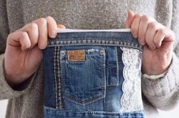 4 ideas de manualidades con vaqueros reciclados